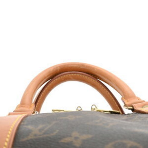 Louis Vuitton Canvas Monogram Bag Boston Brown Keepall - Picture 6 of 9
